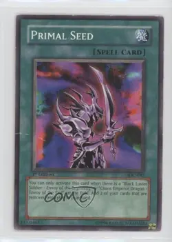 Primal Seed 1st Ed. YuGiOh Invasion of Chaos #IOC-042 2004 0l37 - Image 1