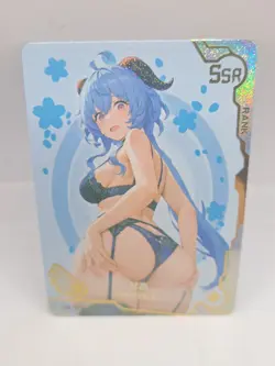 Ganyu2 - Goddess Story Anime Waifu Card - MAIDEN PARTY 5 SSR-005 Foil - Image 1