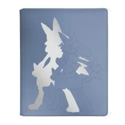 Elite Series Lucario 9 Pocket Zippered PRO Binder for Pokemon 360 Card Side Load - Image 1