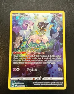Pokemon Mew TCG Card Crown Zenith Galarian Gallery GG10/GG70 NM/M Condition - Image 1