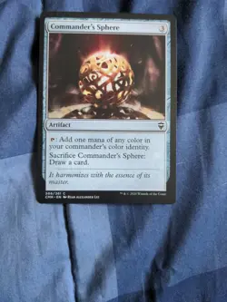 Magic: The Gathering Commander's Sphere Artifact Card - Image 1