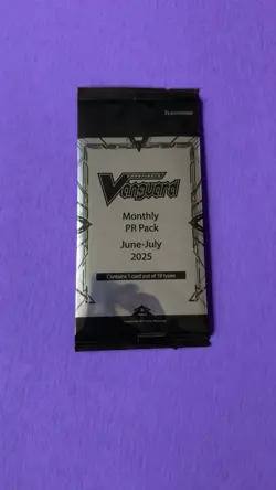CARDFIGHT VANGUARD MONTHLY PR PACK PROMO CARD JUNE JULY FREE SHIP - Image 1