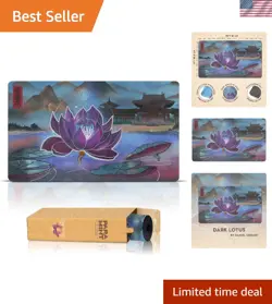 Durable Dark Lotus MTG Playmat - Perfect for Serious Card Game Enthusiasts - Image 1