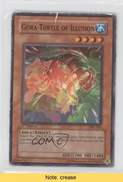 Gora Turtle of Illusion 1st Ed. YuGiOh Invasion Chaos #IOC-066 2004 READ 3y7 - Image 1
