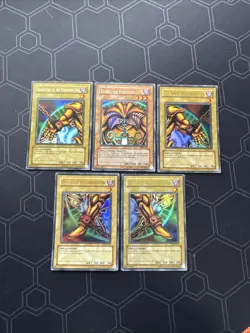 Exodia The Forbidden One (5 Card Complete Set) - Image 1