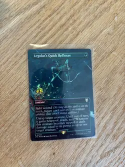 Legolas's Quick Reflexes - Borderless Foil MtG Lord of the Rings NM/M - Image 1