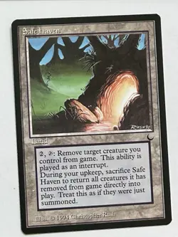 Safe Haven The Dark MTG Magic the Gathering NM/LP reserved List Free Ship - Image 1