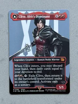 Clive, Ifrit's Dominant #385 Mythic Regular - MTG Final Fantasy FIN - NM - Image 1