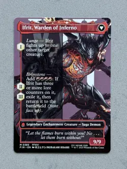 Clive, Ifrit's Dominant #385 Mythic Regular - MTG Final Fantasy FIN - NM - Image 2