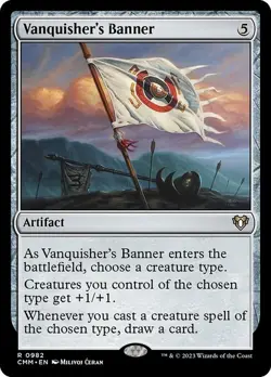 Vanquisher's Banner ~ Commander Masters [ NearMint ] [ Magic MTG ] - Image 1