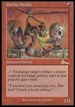 MTG - Goblin Welder - Urza's Legacy - Medium Play - Normal - Image 1