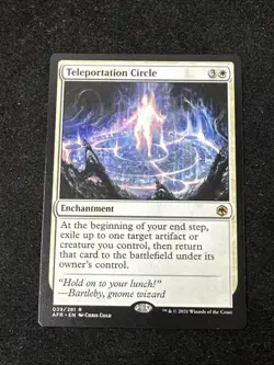 MTG Teleportation Circle Forgotten Realms NM AFR Magic 039 Regular - Image 1