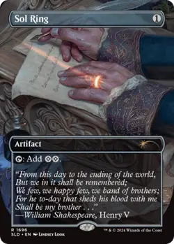 MTG - Sol Ring (1696) - Secret Lair - Light Play - Normal - Image 1