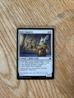 Hare Apparent NM/M MtG Foundations Regular - Image 1