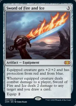 MTG - Sword of Fire and Ice - Double Masters - Light Play - Normal - Image 1