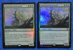 MTG 1x Craterhoof Behemoth Tarkir: Dragonstorm Foil - Image 2