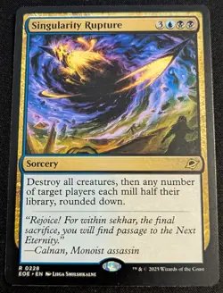 MTG - Singularity Rupture - Edge of Eternities - Pack Fresh!! - Image 1