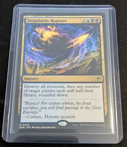 MTG - Singularity Rupture - Edge of Eternities - Pack Fresh!! - Image 2