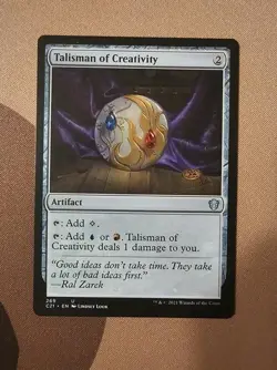 MTG Talisman of Creativity x1 NM from C21 - Image 1