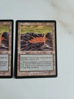 2 Peat Bog Mercadian Masques Regular Lightly Played LP MTG - Image 3