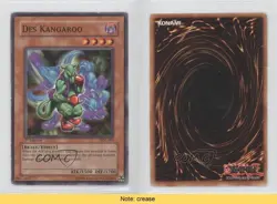 Des Kangaroo 1st Ed. YuGiOh Invasion of Chaos #IOC-005 2004 READ 3y7 - Image 3