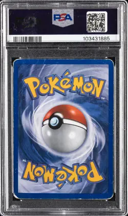 2007 POKEMON EX POWER KEEPERS GOLD STAR #100 FLAREON-HOLO PSA 1 - Image 2
