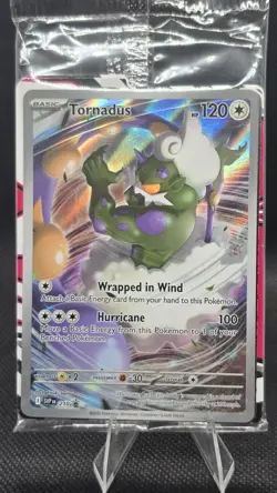 Tornadus Black Star ETB Promo 210 -Sealed- White Flare - Pokemon B - Image 1