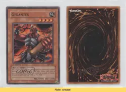 Gigantes 1st Ed. YuGiOh Invasion of Chaos #IOC-021 2004 READ 3y7 - Image 3