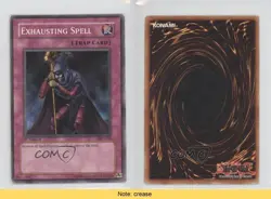 Exhausting Spell 1st Ed. YuGiOh Magician's Force #MFC-098 2003 READ 3y7 - Image 3