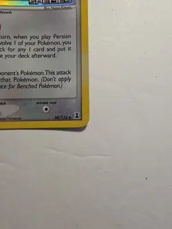 Pokemon TCG Persian 50/113 EX Delta Species Uncommon Regular 2005 NM - Image 5