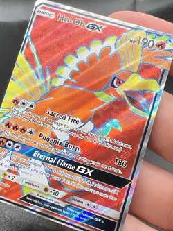 Ho-Oh GX (Full Art) | 131/147 Ultra Rare | SM: Burning Shadows Pokemon| NM ZA1 - Image 2