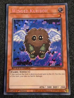 Yugioh! Winged Kuriboh - SGX1-ENA06 - Secret Rare - 1st Edition Near Mint, Engli - Image 1