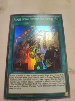 Yugioh! LP Plunder Patroll Shipshape Ships Shipping - ETCO-EN088 - Super Rare - - Image 1