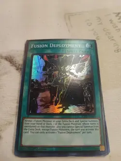 Yugioh! - Fusion Deployment - RA02-EN065 - Super Rare - 25'TH - 1'st Ed. NM/M - Image 1