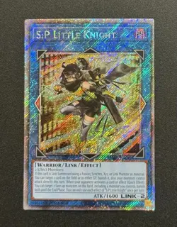 S:P Little Knight RA03-EN049 Near Mint Platinum Secret Rare Yugioh Single !!! - Image 1