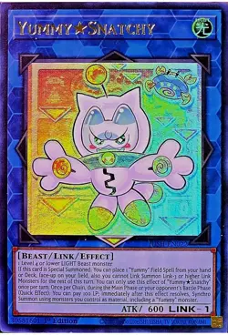near mint - Yummy Snatchy JUSH-EN022 - YuGiOh Justice Hunters - Image 1