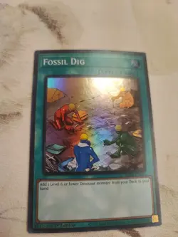 Yugioh! - Fossil Dig - RA01-EN053 - Super Rare - NM - Image 1