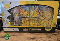 Pokemon TCG: Celebrations Special Collection Box [Pikachu V-Union, 50 Cards]... 820650809156 - Image 1