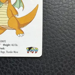 KFC promo 1998 Nintendo Pokemon Dragonite Mini Card #2 - Image 4