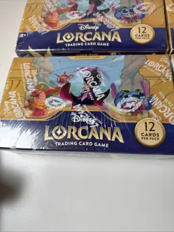 Disney Lorcana Into the Inklands Booster Box Trading Card Game (lot Of 4) - Image 2