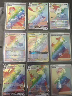 Pokemon Rainbow Lot! 14 Cards With Tag Team - Image 1