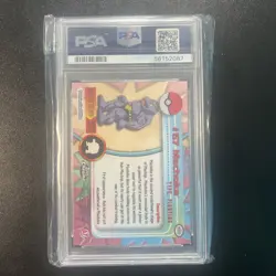 PSA 8 Machoke #67 (Topps Chrome Series ) Pokemon Card NM/MT - Image 2