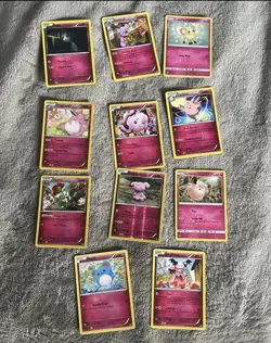 Lot Of 22 Cute Fairy Type Cards - Pokemon Tcg - Image 2