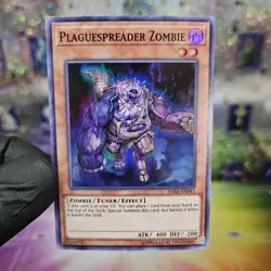 Yugioh Plaguespreader Zombie DASA-EN041 Super Rare 1st Edition NM - Image 1