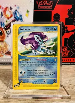 Suicune WOTC Black Star Promo - Pokemon Card - Wizards of the Coast - Image 1