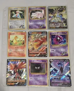 Pokemon Japanese Binder Collection Lot Of Cards Rares Holos Lot - Image 1