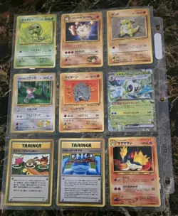 Pokemon Japanese Binder Collection Lot Of Cards Rares Holos Lot - Image 2