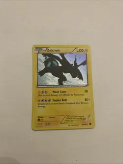 Pokemon TCG Zekrom Holo Rare Card Plasma Freeze Cosmos 39/116 - Image 1