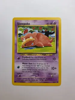 SLOWPOKE - Neo Genesis Set - 73/111 - Common - Pokemon Card - Unlimited - NM/M - Image 1