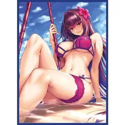 FGO Fate Grand Order Swimsuit Scathach doujin Card Sleeve Protector - Image 1